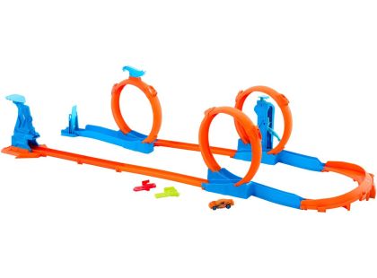 Hot Wheels Track Creator dráha trojitá smyčka
