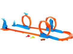 Hot Wheels Track Creator dráha trojitá smyčka