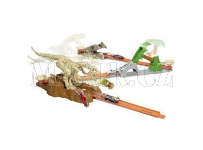 Hot Wheels Trick Track Set Jurský park Mattel N4730