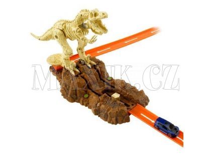 Hot Wheels Trick Track Set Jurský park Mattel N4730