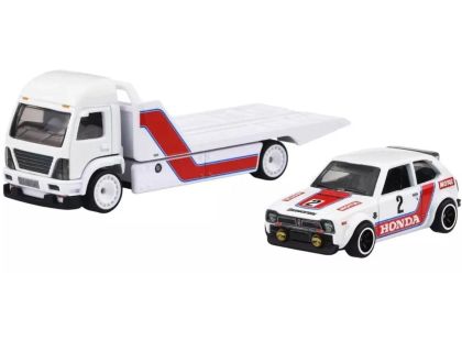Hot Wheels týmový náklaďák 73 Honda Civic Custom