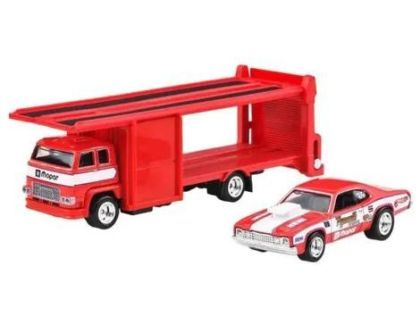 Hot Wheels týmový náklaďák 73 Playmouth Duster