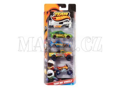Hot Wheels W2638 Team angličák 5 pack Mattel