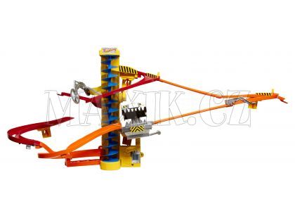 Hot Wheels W3434 Jízda po zdi demoliční propadliště