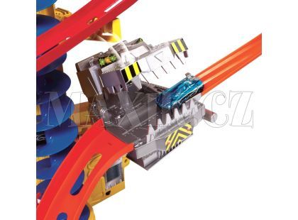 Hot Wheels W3434 Jízda po zdi demoliční propadliště