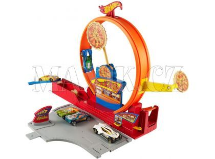 Hot Wheels X9295 klasická hrací sada - Rychlá pizza