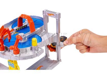 Hot Wheels X9295 klasická hrací sada - Továrna na auta