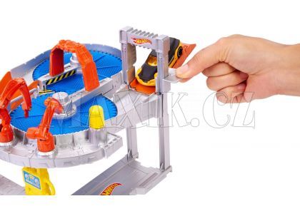 Hot Wheels X9295 klasická hrací sada - Továrna na auta