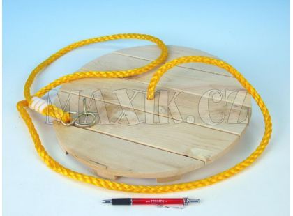 Houpačka dřevěná kruhová prům.35cm