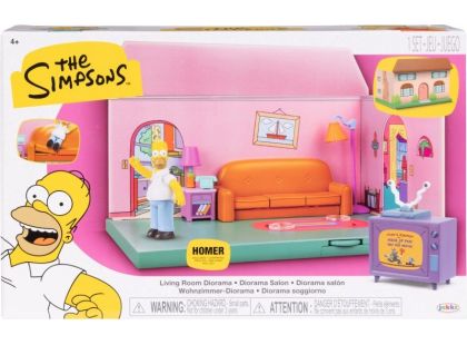 Hrací sada domeček The Simpsons + figurka Homera