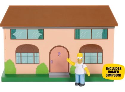 Hrací sada domeček The Simpsons + figurka Homera