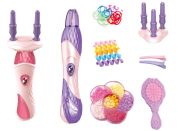 Hrací set na vlasy 2v1 s korálky-gumičky