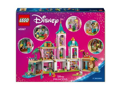 LEGO® Disney 43267 Hrad princezen a královští domácí mazlíčci