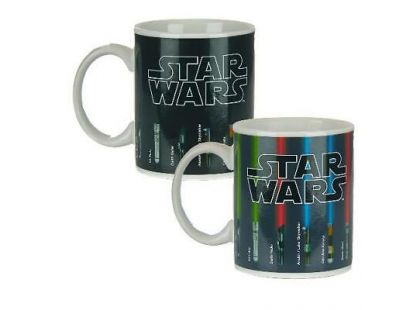 Hrnek měnící Star Wars light
