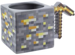 Hrnek Minecraft Pickaxe zlatý 500 ml