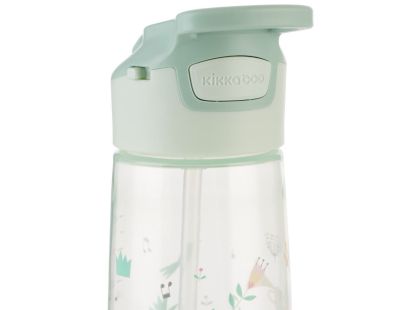 KikkaBoo Hrnek se silikonovým pítkem 450ml 12m+ Music Fest Mint