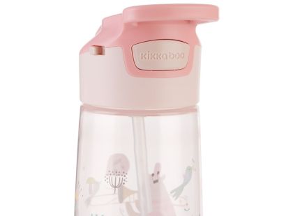 Hrnek se silikonovým pítkem 450ml 12m+ Music Fest Pink