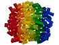 Hubelino Kuličková dráha - kostky barevné 120 ks 3