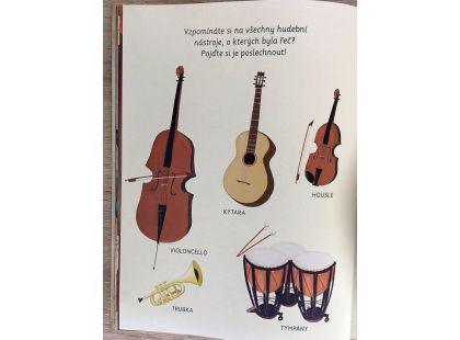 Hudební nástroje Zvuková kniha