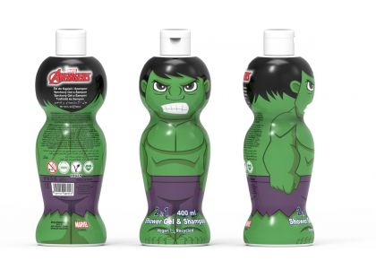 Hulk sprchový gel a šampon 400 ml