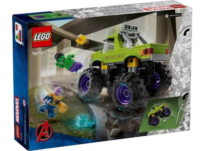 LEGO® Marvel 76312 Hulkův truck vs. Thanos