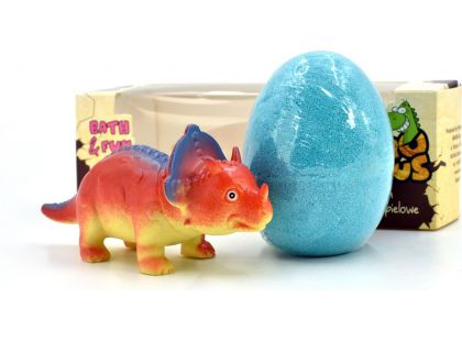 Hydrozaurus šumivé vejce a hračka Triceratops