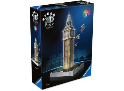 Ravensburger Iconics: Big Ben (Noční edice)