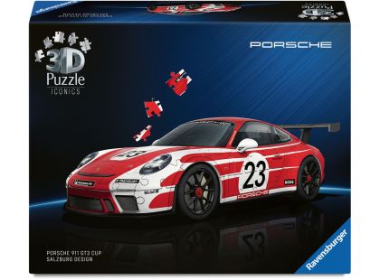 Ravensburger Iconics: Porsche 911 GT3 Cup Salzburg design