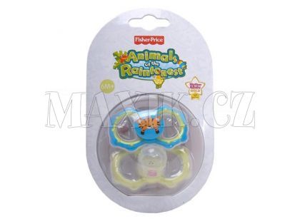 Šidítko silikonové 6m+ 2ks Fisher Price P0694