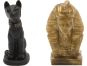 Igráček Archeolog - figurka s egyptskými vykopávkami masky faraona a sošky bohyně Bastet 4