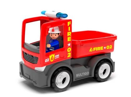 Igráček Multigo Fire valníček s řidičem