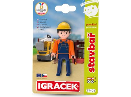 Igráček MultiGO Stavbař - figurka