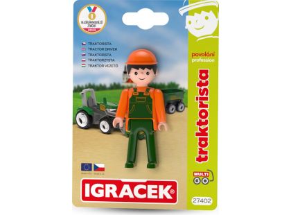 Igráček MultiGO Traktorista - figurka