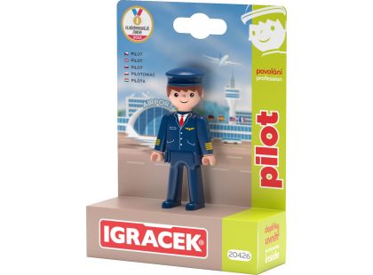 Igráček Pilot - figurka s příslušenstvím