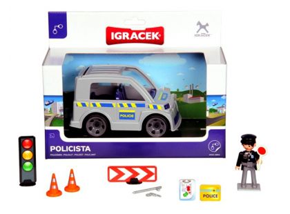 Igráček Policista s autem