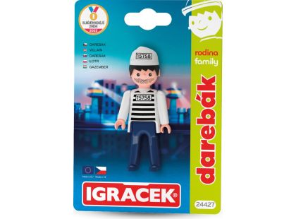 Igráček Rodina Darebák - figurka