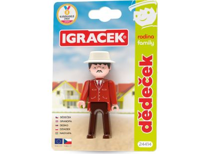 Igráček Rodina Dědeček - figurka