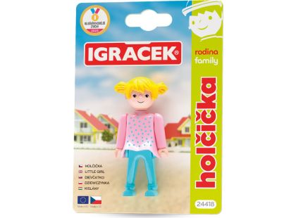 Igráček Rodina Holčička - figurka