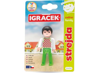 Igráček Rodina Strejda - figurka