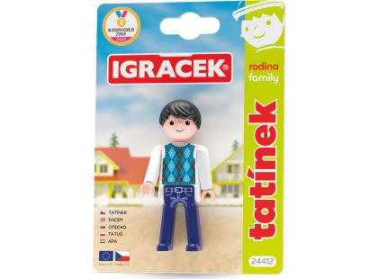 Igráček Rodina Tatínek - figurka