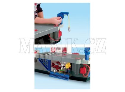 Imaginext Sky Racers Letadlová loď Fisher Price T4949