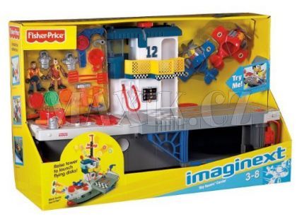 Imaginext Sky Racers Letadlová loď Fisher Price T4949