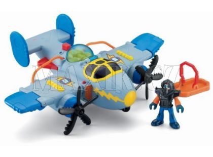 Imaginext Sky Racers Velké letadlo Fisher Price T5120