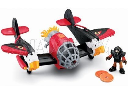 Imaginext Sky Racers Velké letadlo Fisher Price T5120