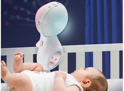 Infantino Hudební kolotoč s projekcí 3v1 Dusty Pink