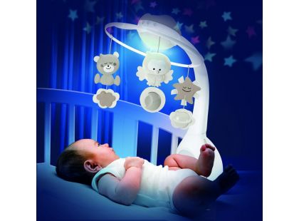 Infantino Hudební kolotoč s projekcí 3v1 ecru - Poškozený obal