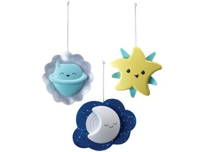 Infantino Hudební kolotoč s projekcí 3v1 zelený