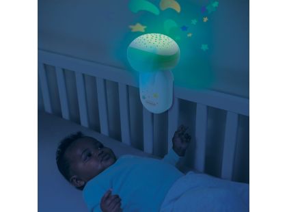 Infantino Hudební kolotoč s projekcí 3v1 zelený