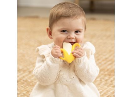 Infantino Kousátko silikonové Banán