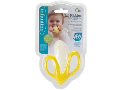 Infantino Kousátko silikonové Banán